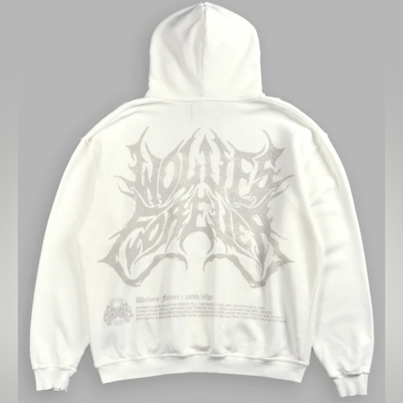 Darc Sport "Metal WLVS FRVR" Pierce Hoodie - Picture 1 of 16